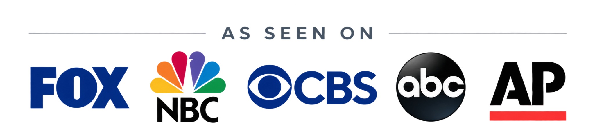 As seen on: FOX, NBC, CBS, ABC and AP News